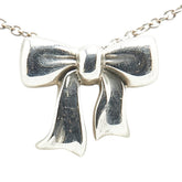 ティファニー リボン ネックレス SV925 シルバー レディース TIFFANY&Co. 【中古】